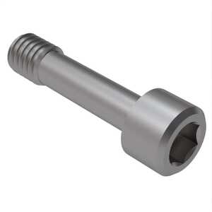 1/4"-20 X 2" Socket Head Captive Screw, Hex Drive, Stainless Steel, Passivated