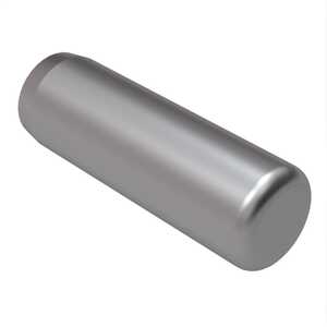 0.047" X 1/4" Long Dowel Pin, Stainless Steel