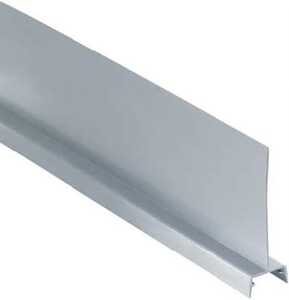 Ty-Duct Wiring Duct Divider Solid Wall 1" High Rigid PVC, Gray