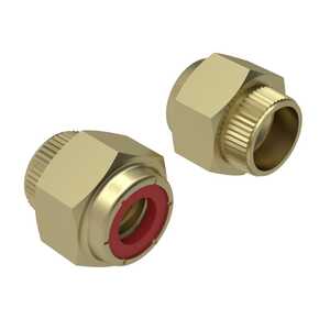 Esna 10-24 Self-Clinching Locknut, Steel, Cadmium