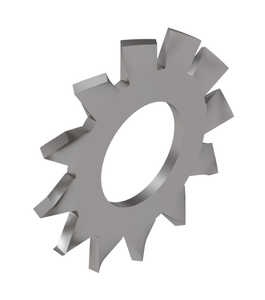 #10 External Tooth Lock Washer, .203" ID, .406" OD, .018" - .024" Thickness, 410 Stainless Steel, Passivated, ASME B18.21.1