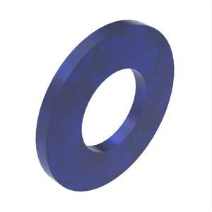 #0 Flat Washer, .063" ID, .099" OD, .016" Thickness, Brass, Cadmium, NAS620B0