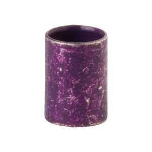 Sta-Kon Two Piece Outer Sleeve Connector for Hexagonal Range, Length 1/4", I.D. .149", O.D. .179", Color Purple, Soft Bronze, Tin Plated, MS21980-149