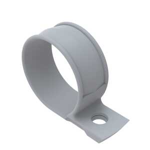 Heyco .187" Self-Aligning Cable Clamp, .125" Max Bundle Diameter, Nylon, Natural