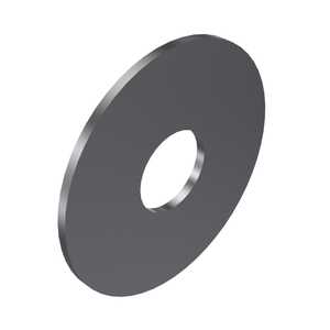 #10 Flat Washer, .209" ID, .620" OD, .020" Thickness, Stainless Steel, Passivated, MS14151-2