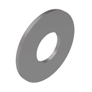 #1 Flat Washer, 5/64" ID, .188" OD, .020" Thickness, Stainless Steel, Passivated, MS15795-801