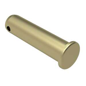 1" X 2-21/32" Clevis Pin, Drilled Shank, Alloy Steel, Cadmium