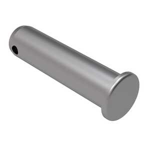1" X 2-19/32" Clevis Pin, Drilled Shank, Stainless Steel, Passivated