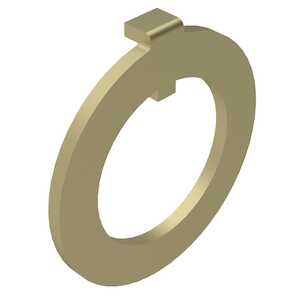 Key Washer, .719" OD, .475" ID, .040" Thickness, Steel, Cadmium Plating