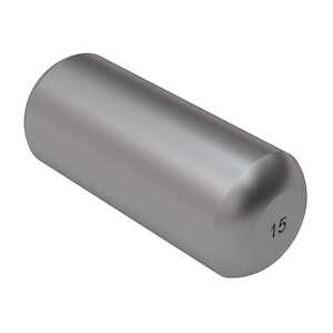 1/16" Stainless Steel, Straight Headless Dowel Pin, .015" Oversize, 1/4" L