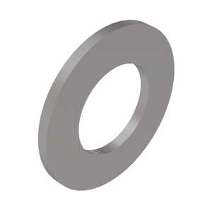 #10 Flat Washer, .213" ID, .438" OD, .028" - .036" Thickness, 321 Stainless Steel, MS9549-09