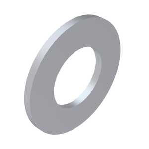 #0 Flat Washer, Aluminum Alloy 3/16" OD, .015" Thickness, .068" ID, NAS1149DN016H