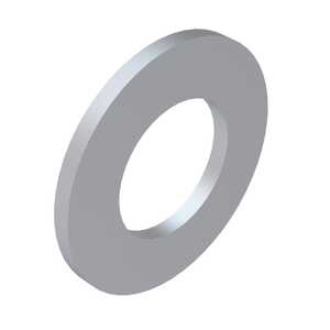 #0 Flat Washer, .063" ID, .099" OD, .016" Thickness, Aluminum Alloy, NAS620A0