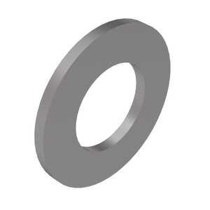 #0 Flat Washer, .063" ID, .099" OD, .016" Thickness, Stainless Steel, Passivated, NAS620C0