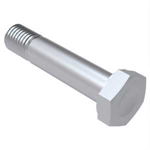 1/4"-28 X .620" Long, Hex Head Tension Bolt. Titanium, Aluminum. NAS6404A4