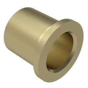 1" Press-Fit Flanged Bushing, .460" L X 1" ID., Stainless Steel, Cadmium Yellow. Specification - NAS77