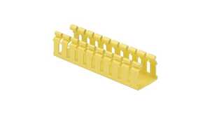 Panduit FIBERRUNNER Hinged Slotted Channel, 6 ft, Yellow