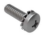 1/4" - 20 X 1/2" L, Phillips, Pan Head, SEMS Machine Screw. Stainless Steel, External-Tooth Lock Washer. Specification - ASME B18.13