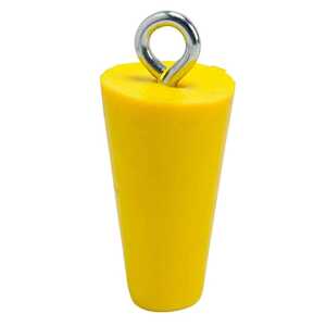 Brady Drain Plug, 2" Diameter, Yellow, Vinyl - Obsolete
