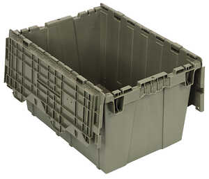 Quantum Storage Distribution Container, 21-3/4" L x 15" W x 12-3/4" H, Gray