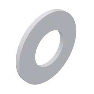 1/4" RAF Teflon Flat Washer, .500" OD, .252" ID, .016" Thickness