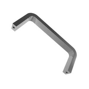 RAF 1" x 1/4" Rectangular Internal Thread Handle, 4"L x 1-1/2"H, 8-32