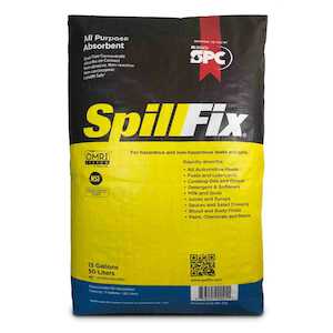 Brady SpillFix Granular Absorbent, 20 lb Bag, 7 Gallons, 48/Pack - Obsolete