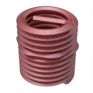 Heli-Coil Tanged Screw Locking Insert, 1/4" - 20 X 2 Dia, Nitronic 60
