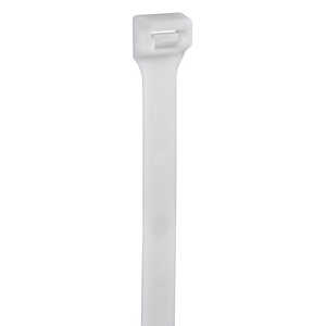 Catamount Heavy Duty Releasable Cable Tie, Natural Nylon 6.6 Max Temp 85°C (185°F), Indoor, Length 300mm (11.81"), Tensile Strength 1120 N (250 lbs)