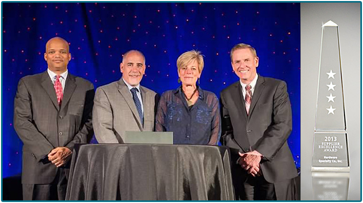 Hardware Specialty awarded Raytheon's Four Star "Supplier Excellence" award